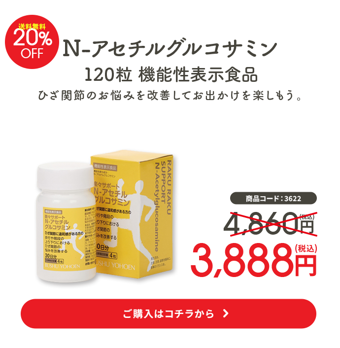 N-アセチルグルコサミン 120粒